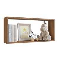 Nicho Infantil Organizador Multiuso Grande Retangular Mel MDP Brinquedos Decoração