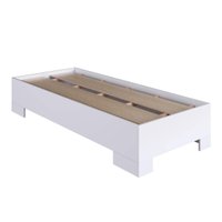 Cama de Solteiro Box Branco 82x192x36cm MDP sem Colchão Xangai Art In Móveis