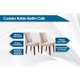 Kit 6 Cadeiras de Cozinha Berlim 6 Un Cafe/Linho Turim Bege - Rufato