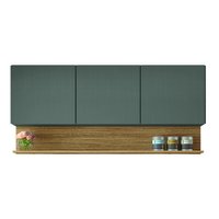 Armário Aéreo de Cozinha Com 3 Portas com Nicho 1,50m Line Kit's Paraná