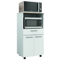 Armário de Cozinha Balcão Multiuso Duplo Forno Duetto Branco Kit's Paraná