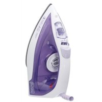 Ferro De Passar A Vapor Black Decker FX1050 - Branco/Roxo