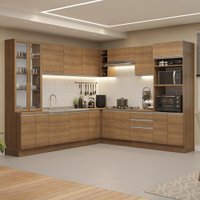 Armário de Cozinha Completa Com 549cm -  Glamy Madesa