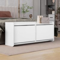 Sapateira Dália 2 Portas Branco - Casa D