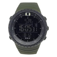 Relógio Masculino Relógio Onix Digital OX104 Verde e Preto