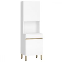 Paneleiro Silver 2 Portas 3 Prateleiras Supremo - Pnr Móveis