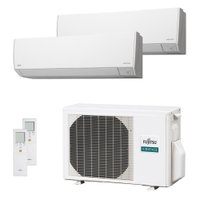 Ar Multi Split Inverter 18000 Fujitsu Airstage Premium Quente e Frio (1 Evap. HW 9000 + 1 Evap. HW 12000) 220V
