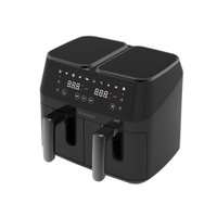 Fritadeira Elétrica Dual Zone 8 Litros 2800w 220v Preto - Be Smart