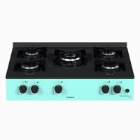 Fogao a Gas Portatil 5 Bocas Venax Grand Petit Line Verde
