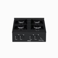 Fogao a Gas Portatil 4 Bocas Venax Grand Petit Line Preto