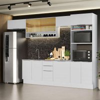 Armário de Cozinha Completa Com 330cm Stella Madesa 06