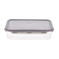 Pote Retangular em Aço Inox 5 Litros Kenya