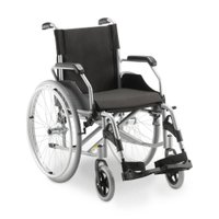 Cadeira de Rodas Dobrável Dellamed em Alumínio até 120Kg D600 T46 6472