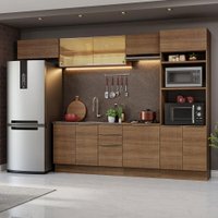 Armário de Cozinha Completa Com 330cm Stella 04 -  Madesa
