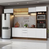 Armário de Cozinha Completa Com 330cm Stella 04 -  Madesa