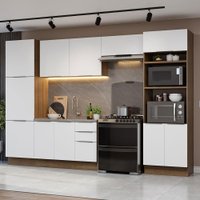Armário Cozinha Completa 330cm Stella 02