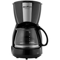 Cafeteira Elétrica Britânia 600ml Preta Inox CP15 - 220 Volts