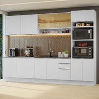 Armário de Cozinha Completa Com 310cm Stella Madesa 02