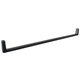 Kit 10 Puxadores Retos Alças para Móveis 256mm Preto Fosco Armários Guarda-Roupas Oeiras Torralba Zamac