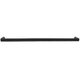 Kit 10 Puxadores Retos Alças para Móveis 256mm Preto Fosco Armários Guarda-Roupas Oeiras Torralba Zamac