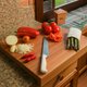 Kit 2 Tábuas de Corte Madeira Teca Estação com Encaixe L 35cm Carnes Massas Pães Zanline