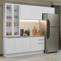Armário Cozinha Completa - Stella Madesa 270cm  11