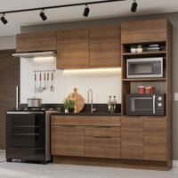 Armário Para Cozinha Completa Com 270cm - Stella Madesa 10