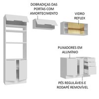 Armário Cozinha Completa Com 270cm Madesa 06 - Stella