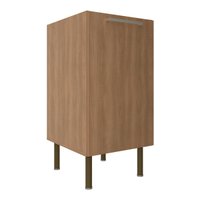 Balcão de Cozinha com 1 Porta 40cm Multimóveis CR20422 Freijó