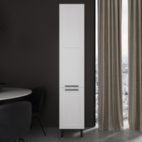 Armário de Cozinha Paneleiro em MDF com 2 Portas 40cm Multimóveis CR20440 Branco