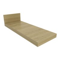 Tampo 100% MDF 30mm para Balcão de Cozinha 20cm Multimóveis CR20439 Carvalho Tropical
