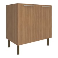 Balcão de Cozinha com 2 Portas 80cm Multimóveis CR20424 Freijó
