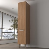 Paneleiro Armário de Cozinha com 2 Portas 40cm Multimóveis CR20413 Freijó