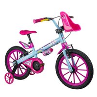 Bicicleta Infantil Menina Aro 16 Unicórnio