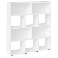 Estante Livreiro 10 Nichos 109X91 cm Branco ARLY