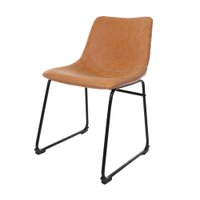 Poltrona Cadeira Para Mesa Sala Quarto Cozinha Penteadeira Escrivaninha Varanda Munich Bruna Caramelo Vintage