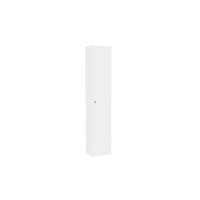 Armário Multiuso Lavanderia Duo Duplo Organizador c/ 1 Porta Branco - Telasul