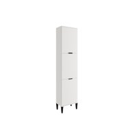 Paneleiro de Cozinha Modulado Alpha 2510 c/ 3 Portas 50cm Branco - Carraro