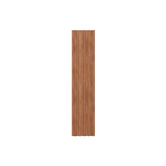 Fechamento de Cozinha Modulado Painel de Edição p/ Ripado Bella 2620 230x50x3.0cm Nogal - Carraro