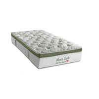 Colchão Solteiro Espuma Viscoelástico Visco Molas Ensacadas MasterPocket Monte Carlo Euro Pillow (88x188x33) - Herval