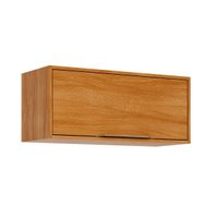 Armário Aéreo Cozinha Modulado Divina Geladeira c/ 1 Porta Basculante 80 cm Cinamomo - MGM