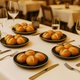 12 Pratinhos para Lanches Melamina Preto Fosco Wolff Pratos 15cm Servir Sobremesa Pão Frutas