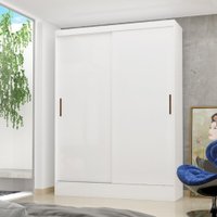 Guarda-Roupa Belem 2 Portas de Correr Com 2 Gavetas