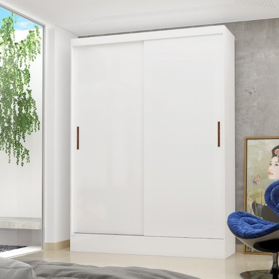 Guarda-Roupa Belem 2 Portas de Correr Com 2 Gavetas