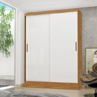 Guarda-Roupa Belem 2 Portas de Correr 2 Gavetas - Cinamomo Branco