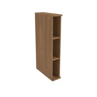 Nicho Aéreo Garrafeiro Kappesberg Celeste 100% MDF Nogueira 15cm