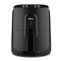 Air Fryer Philco 5,5L Revestimento Redstone 1500W PAF55B - Preto