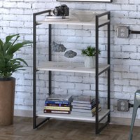 Estante para Livros 3 Prateleiras Win Snow - Pnr Móveis