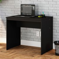 Mesa Escrivaninha Iglu Preto ônix - Pnr Móveis