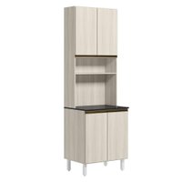 Paneleiro Duplo 4 Portas 70cm MDF Kali 12230 Bianco Toq Bianco Toq Nicioli